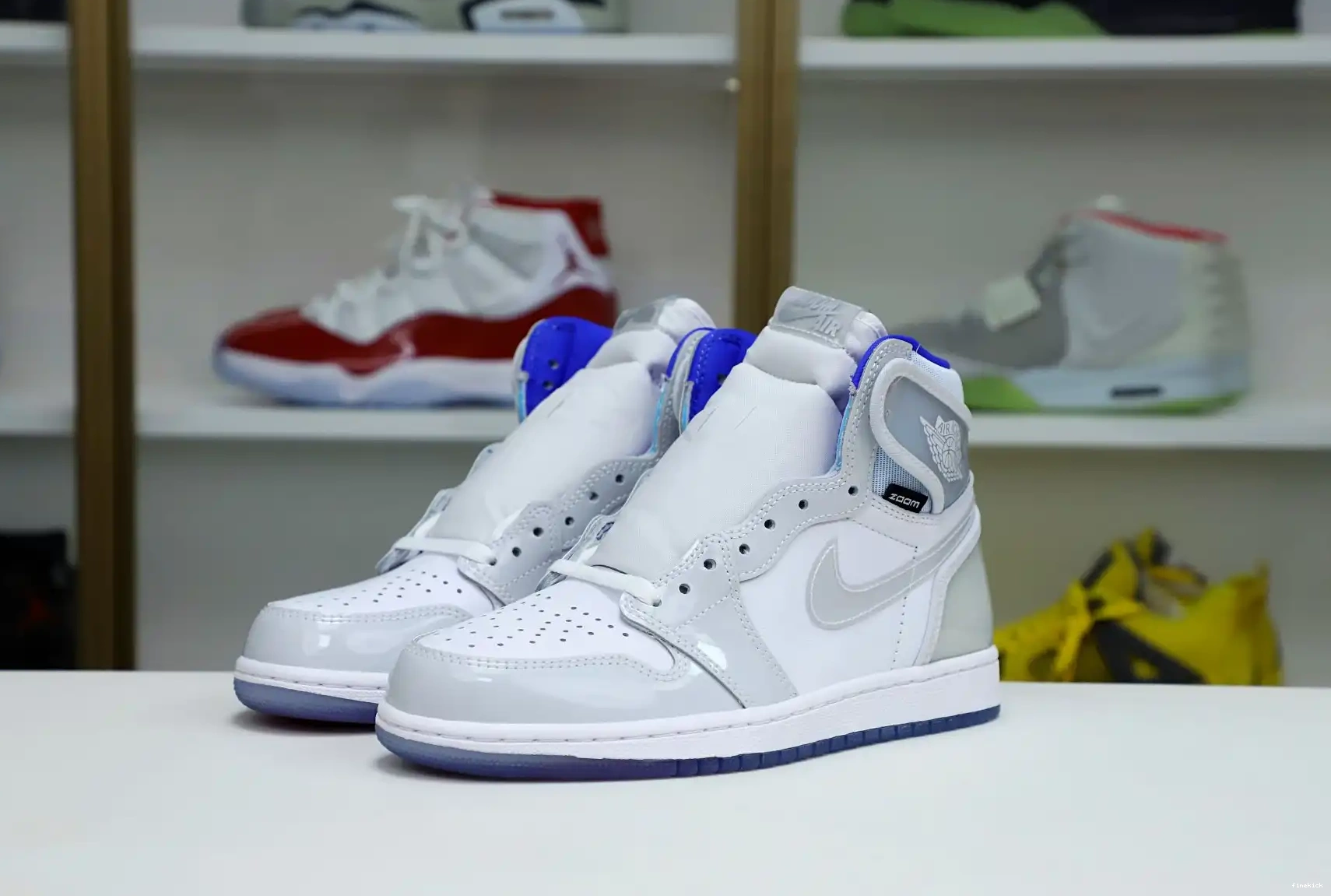 ZOOM HIGH BLUE' 1 AIR JORDAN 'RACER 0422
